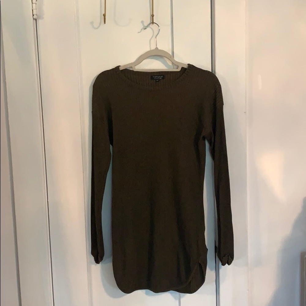 Topshop sweater dress